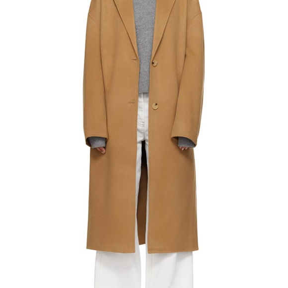 Toteme Cocoon Double face wool coat - Picture 3 of 6